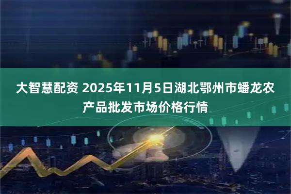 大智慧配资 2025年11月5日湖北鄂州市蟠龙农产品批发市场价格行情